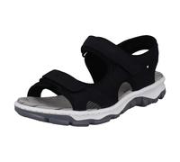 Rieker 68866 Womens Synthetic Touch Fasten Breathable Casual Blue Sandals