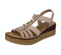 Ladies Rieker Beaded Wedge Sandals - 63778