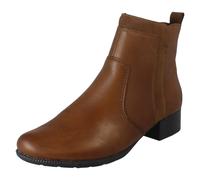 Rieker 78658 Women's Ankle Boots leather with low heel (Tan, UK Footwear Size System, Adult, Women, Numeric, Medium, 4)