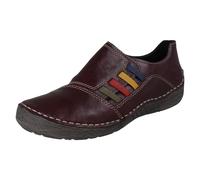 Rieker 52560-30 Wine Womens Comfort Slip On Shoes Red