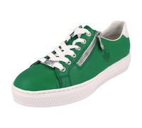 Ladies Rieker Leather Casual Trainers With Memory Soft Insole L59L1