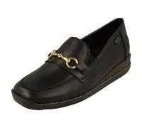 Ladies Rieker Leather Slip On Shoes 44285
