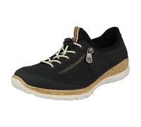 Rieker N4263-14 Ladies Blue Elastic Band (Goring) Size: EU 40 / UK 6.5