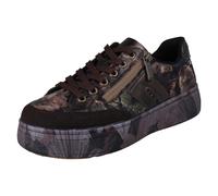 Rieker M7711-26 Brown Floral Womens Trainers