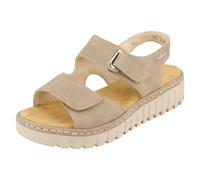 Ladies Rieker Soft Synthetic Casual Adjustable Sandals "V1382"