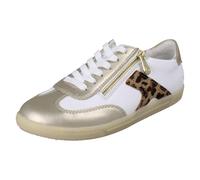 Ladies Rieker T-Shaped Soft Suede Detail Casual Flat Trainers L9700