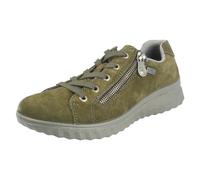 Ladies Rieker-Tex Water Resistant Casual Suede Zip & Lace Up Shoes 59000