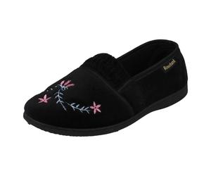 Ladies Rosebank Casual Flat Everyday Slippers Haley