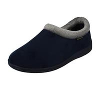 Ladies Rosebank Casual Slippers Camilla - Navy Textile - UK Size 3 - EU Size 36 - US Size 5