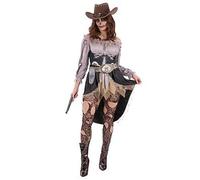Ladies Saloon Girl Skeleton Costume, Black, Size Xl, Women Black