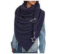 Ladies Scarves And Shawl Winter - Knitted Shawl Triangle Scarf Blanket Scarves For Women Wool Shawl Wraps Ladies Pattern Batik Style Crochet Scarf Wrap Shawl Winter Fashion Long Stole