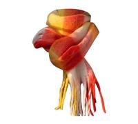ladies shawls and wraps Scarves for Women Woven Knitted Scarf With Colourful Check Pattern And Long Thick Fringes Warm Winter Fashion Ladies Scarves Birthday Gifts for Women cashmere pashmina Orange