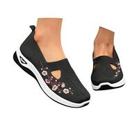 Ladies Shoes Size 5 Ladies Lightweight Breathable Walking Running Shoes Comfortable Arch Support Athletic Tennis Sneakers Non Slip Orthopedic Trainers