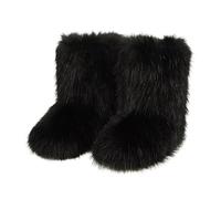 Ladies Short Booties Womens Winter Snow Boots Work Trekking Lace Up Zipper Autumn Rain Fur Lined Warm Waterproof Easy to clean