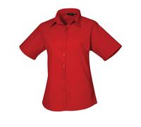 LADIES Short Sleeved Shirts, Blouses, Formal, 19 Colours, PERSONALISED FREE