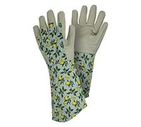 Ladies Sicilian Lemon Gauntlet Gloves