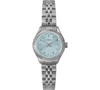 Ladies Silver Tone Watch by Timex - Stainless Steel / Brass / Mineral Glass