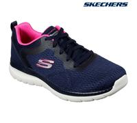 Ladies Skechers Bountiful Quick Path Trainers Memory Foam Lace Up Casual Shoes