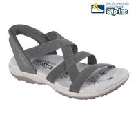 Ladies Skechers Slip Ins Open Toe Sandals Reggae Slim Stretch Flex SK163460
