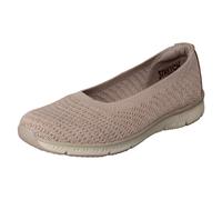Ladies Skechers Vegan Memory Foam Slip On Shoes 'Wonderstruck 100360'