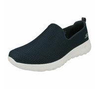 Skechers Women's Go Walk Joy-Evaluate Trainers, Navy Textile /White Trim, 5 UK