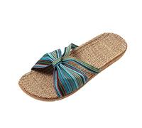 Ladies Slip On Shoes Womens Slides Wide Width Flat Arch Support Orthopedic Slip On Summer Slides Casual Relaxed Comfort Classic Getaway Ladies Slipper Poolside Bathroom Beach Slippers Green