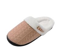 Ladies Slippers Fashion Winter Insulation Closed Toe Flat Bottom Soft Cozy For Women Slippers