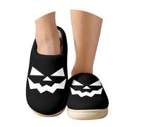 Ladies' Slippers Halloween Novelty Graphic Cosy Ladies Mule Cute Slipper | Slippers Ladies House Warming Gifts New Home Breathable Womens Summer Non-Slip Fuzzy Warm Women Outdoor Slip on Shoes