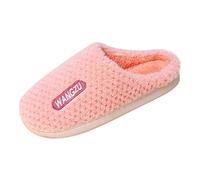 Ladies Slippers Size 5 UK Indoor Shoes for Women Mule Slippers for Women Ladies Slipper Home Warm Cotton Slipper Winter Fashion Cute Printing Warm Casual Home Shoes Sandals Athletic Pink
