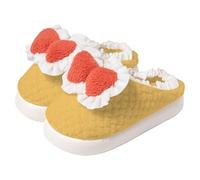 Ladies Slippers Size 6 Men's and Women's Autumn and Winter Warm with Wool Thickened All Wrapped Root Home Outdoor Cotton Shoes Cotton Mop Natural Reflections Slippers for Women