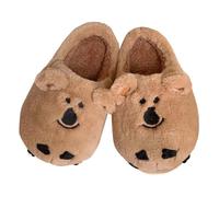 Ladies Slippers Size 6 Uk - Cozy And Cute Bear Design Slippers For Indoor Comfort And Warm Winter Home Wear