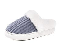 Ladies Slippers Thermal Fleece Lining Women Shoes Thickned Fluffy Home Slipper Classic Solid Color Winter Slipper Cozy Cabin Retreat Slippers Non-Slip Sole Comfy Couple House Shoe