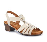 Ladies' Smart Sandals - Beige Size 5