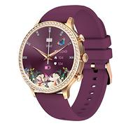 Ladies Smart Watch for Women Make/Answer Calls Smartwatch Ladies Fitness Watch with Heart Rate,Sleep,Blood Oxygen,Blood Pressure Monitor Activity Tracker for Calories Compatible with Android iOS Phone
