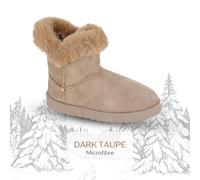 Cipriata ATEA L609 Ladies Thermal Faux Fur Lined Pull On Microfibre Ankle Boots