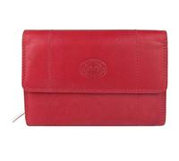Ladies Soft Leather Purse/Wallet by LONDON LEATHERGOODS in 6 Colours (Red)