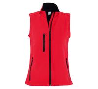 Ladies Soft Shell Bodywarmer Sleeveless Jacket Vest SOL'S Womans Gilet