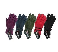 LADIES SOFT WARM THINSULATE FLEECE GLOVES WITH SUPERIOR INSULATION PROPERTIES.