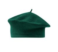 Ladies Solid Color Imitation Wool Beret Bud Hat Painter Hat Toddler Hat