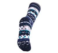 UK 4-8 MERINO WOOL BLEND Heat Holders Socks Reinforced Heel & Toes 2.9 Tog POPPY