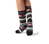 UK 4-8 MERINO WOOL BLEND Heat Holders Socks Reinforced Heel & Toes 2.9 Tog POPPY