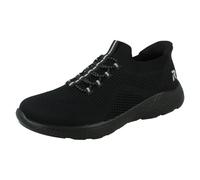 Ladies Sport Rieker Textile Ready2Go Slip On Vegan Trainers Sneakers - M5066
