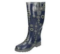 Ladies Spot On Circle Print 'Wellington Boots'