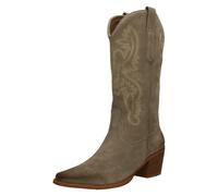 Ladies Spot On Cuban Heel Cowboy Boots F5R1249