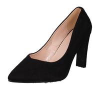 Ladies Spot On High Heel Wide Fit Court Shoes