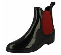 Ladies Spot On Short Wellies Chelsea Style - X1R223