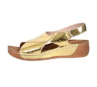 Ladies Summer Retro Solid Color Shiny Slope Heel Thick Bottom Large Size Fish Mouth Sandals