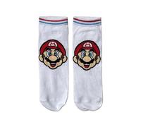 Ladies Super Mario Trainer Socks 4-8 UK / 37-42 Eur / 6-10 US