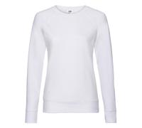 Ladies Sweatshirt Fruit Of The Loom Lady Fit Crew Neck Top Women Girls Sweat Top