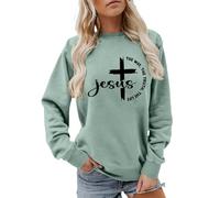 Ladies Sweatshirts Women's Jumpers Ladies Long Sleeve Tops - Printed Pullover Sweater Long Sleeve Crewneck Shirt Casual Comfortable Blouse For Nature Lovers Soft With Floral Design Street Style